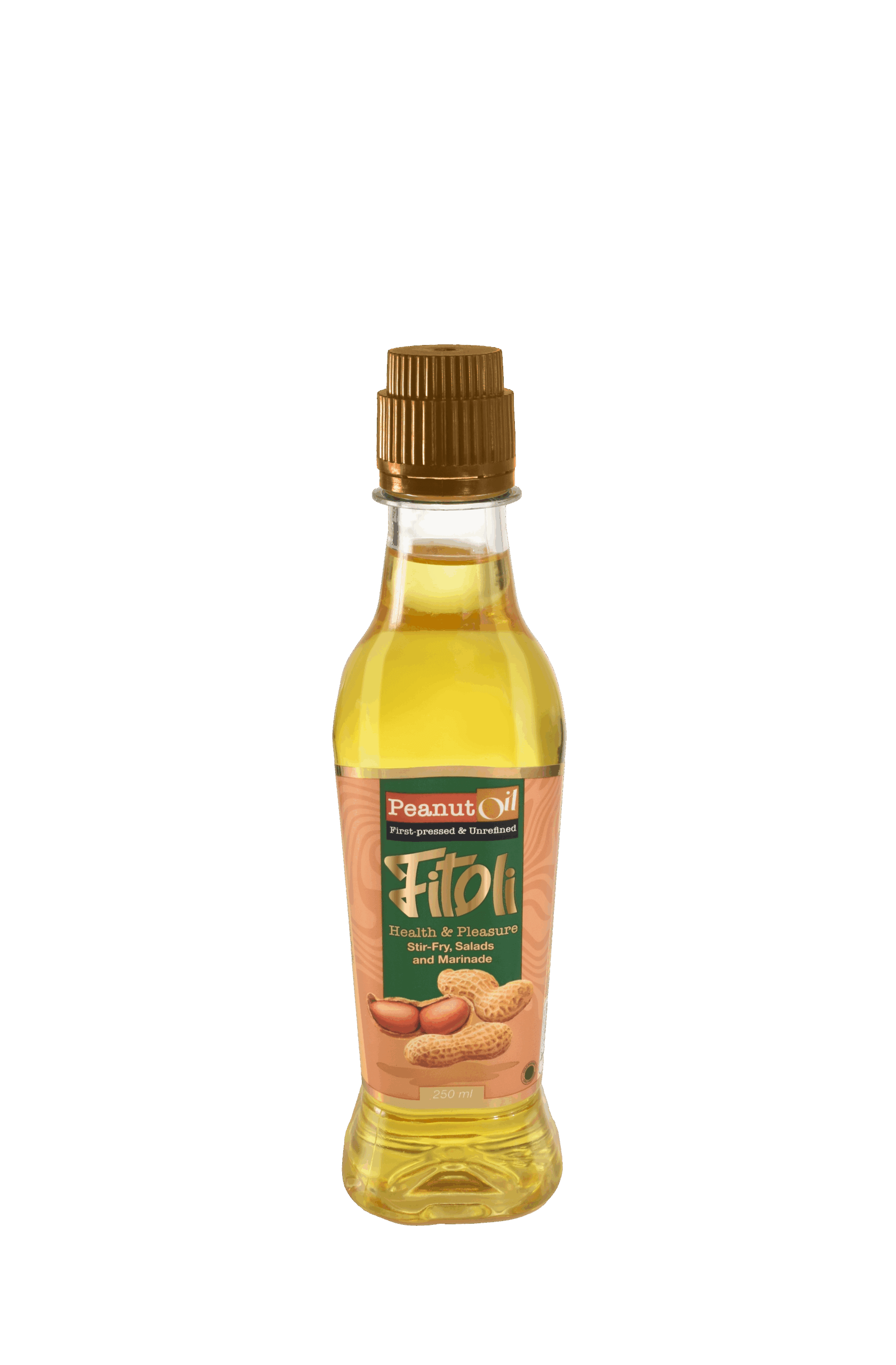 روغن بادام‌زمینی پرس سرد