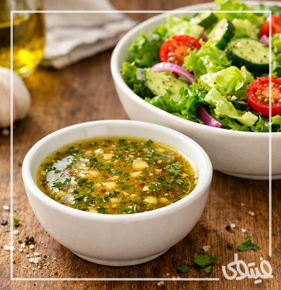 سس سالاد ایتالیایی رژیمی