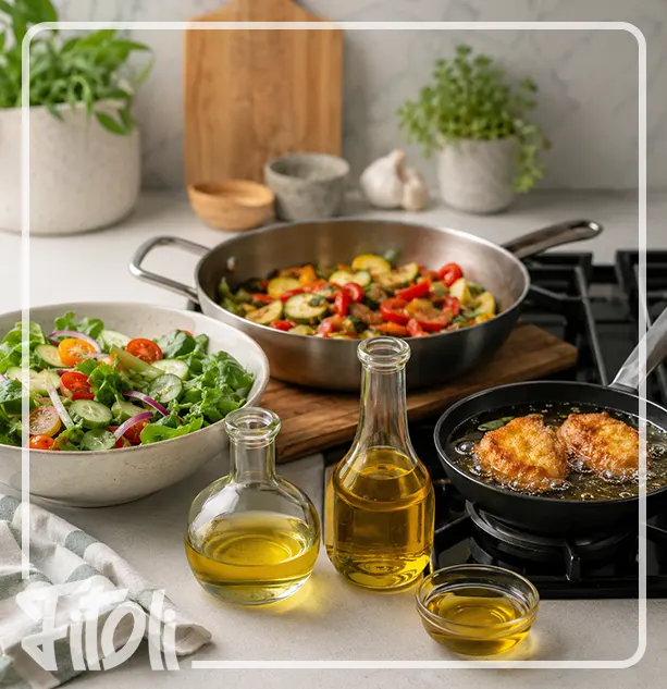 انتخاب بهترین روغن خوراکی مناسب برای سبک زندگی سالم